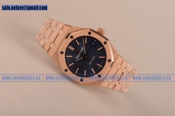 1:1 Replica Audemars Piguet Royal Oak 41MM Watch Rose Gold 15202OR.OO.1240OR.01D (EF) - Click Image to Close
